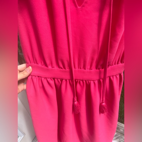 KATE SPADE NEW YORK Rambling Roses Crepe Ruffle Dress Pink Size 2 XS Brand New - Picture 15 of 16